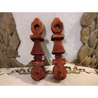 Прялка, старинные векошки к ткацкому станку, 19в.