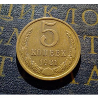 5 копеек 1981 СССР #17