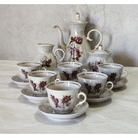Кофейный сервиз на шесть персон