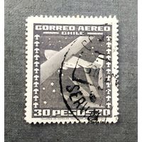 Марка Чили 1934 год Авиапочта