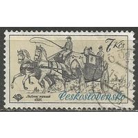 Чехословакия. Почтоый музей. История почты. 1981г. Mi#2602.