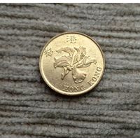 Werty71 Гонконг 10 центов 1998 цветок Баухиния