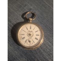 Часы карманные Cylindre , серебро. В ремонт