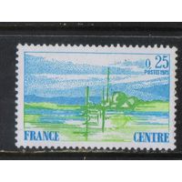 Франция 1976 Вид региона Центр #1954**