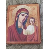 Икона Богородица с младенцем 14/12