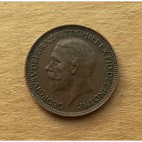 Великобритания, фартинг 1933 г., Георг V (1910-1936)