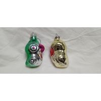 Ёлочные игрушки. Птички. 12-14