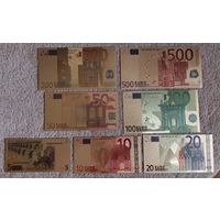 "Золотые Евро" с 1 рубля!