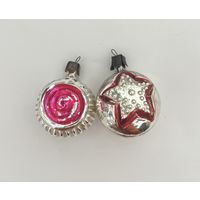 Елочная игрушка звезда СССР цена за все К.20