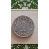 Германия 1 пфенниг 1917 F