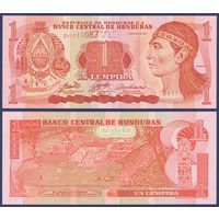 Гондурас, 1 лемпира 2006 г., P-84e (DS, вождь Лемпира), UNC