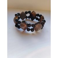 Браслет из "совиного" агата