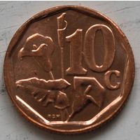 ЮАР 10 центов 2013 год