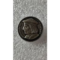 Значок знак Франциск Скарына