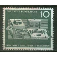 ГЕРМАНИЯ, ФРГ - 1961 [Mi. 373]  Гашеная (DE03)