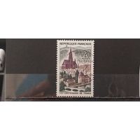 РАСПРОДАЖА ФРАНЦИЯ 1961г. Полная серия. Гаш.