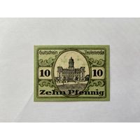 Нотгельд 10 пфеннигов ЗеленРода. Веймарская республика - 1602