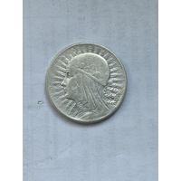 5 злотых 1932г. Ядвига.