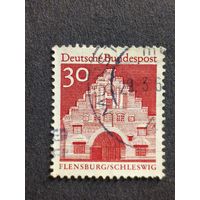 Германия 1966. Здания Германии 12 века. Нордер Гейт, Фленсбург / Шлезвиг