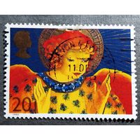 Марка Великобритания 1998 год Рождество