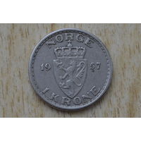 Норвегия 1 крона 1957
