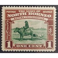 Британские колонии. Северное Борнео 1939 г. SG303 MH