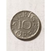 Швеция 10 оре 1980