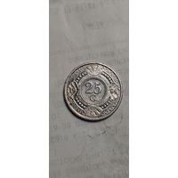 Антильские острова 25 цент 1994