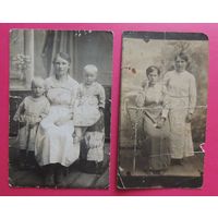 Фото "Сестры, мать и дети", Зап. Бел., 1920-1930-е гг.