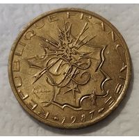 Франция 10 франков, 1987 (14-14-5)