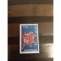 1975 Франция флора чистая клей MNH** выпускалась одиночкой (3-2)
