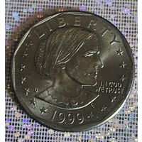 1 доллар 1999 D США  Сьюзен Энтони