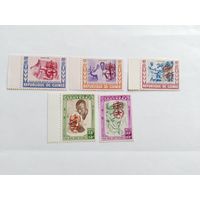 Гвинея  1962 5 м н/печ. борьба с малярией