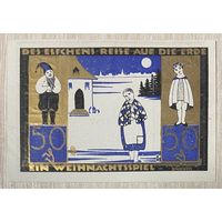 Нотгельд Лангельн-ин-Гольштейн 50 пфеннигов 1921 год. Веймарская республика.