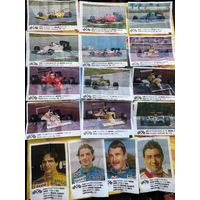 77 вкладышей Формула 1 Formula 1