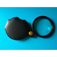 Лупа Карманная Складная - Диаметр 7 см - Трёхкратное Увеличение - Новая в Упаковке.