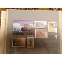 1985 СССР Загорский 5589-5593 чистая полная серия и блок 188 MNH** фауна (c-8)