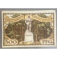 Нотгельд Ганновер 300 пфеннигов 1921 год. Веймарская республика