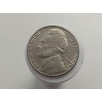 5 центов США 2000 года буква D лот 44