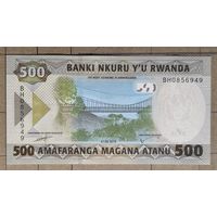 Руанда 500 франков 2019 г.,
