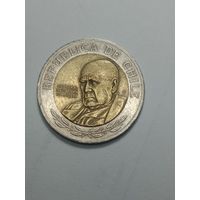 Чили 500 песо 2008 года .