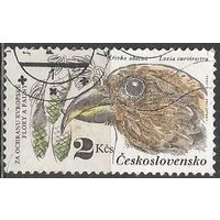 Чехословакия. Птицы. Клест-еловик. 1983г. Mi#2713.