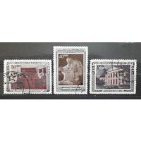 СССР 1950г. Серия из 3 марок. Ленин.гаш.