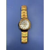 С 1 рубля! Часы ЛУЧ СССР электронно-механические Au 10 18 камней  Распродажа колллекции!!