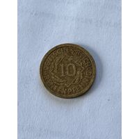 Германия 10 пфеннигов 1924