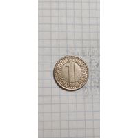 Югославия 1 динар 1994