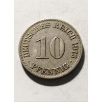 10 пфеннигов 1913 года A Германия, отличный!
