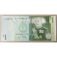 1 паанга 2009 года - Тонга - UNC