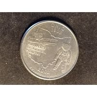 Монета США  2002  квотер
