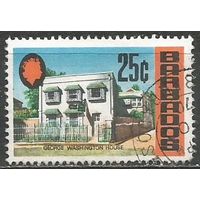 Барбадос. Дом музей Вашингтона. 1970г. Mi#307.